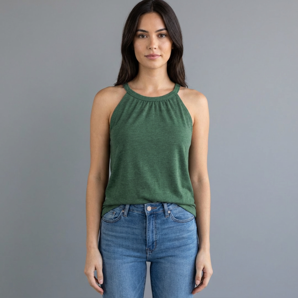 Tammy | Women’s Halter Neck Sleeveless Tank Top